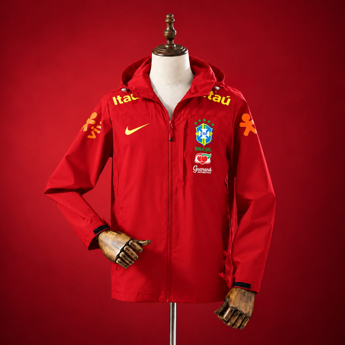 Nike - Chaqueta Brasil Roja